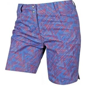 Adidas Activewear Blue and Pink Bermuda Shorts sz 6